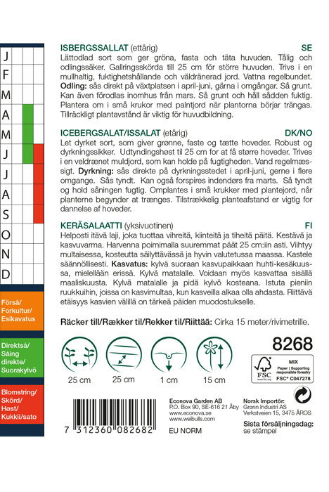 Isbergsalat 'Calmar'